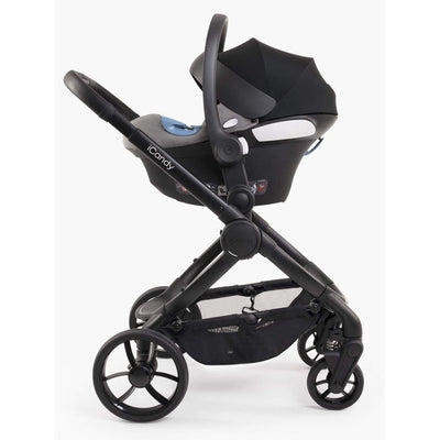 Bambinista-ICANDY-Travel-ICANDY Peach 7 Double with Black Cocoon Car Seat & Base - Black Edition