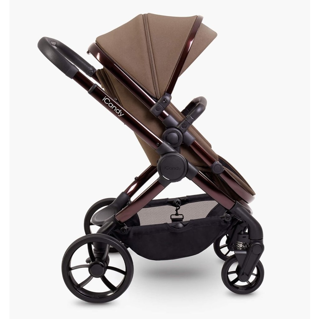 Bambinista-ICANDY-Travel-ICANDY Peach 7 Double with Black Cocoon Car Seat & Base - Coco