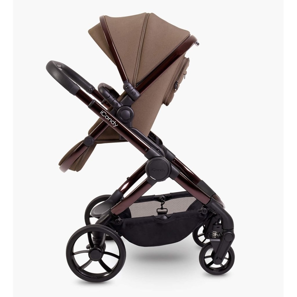 Bambinista-ICANDY-Travel-ICANDY Peach 7 Double with Black Cocoon Car Seat & Base - Coco