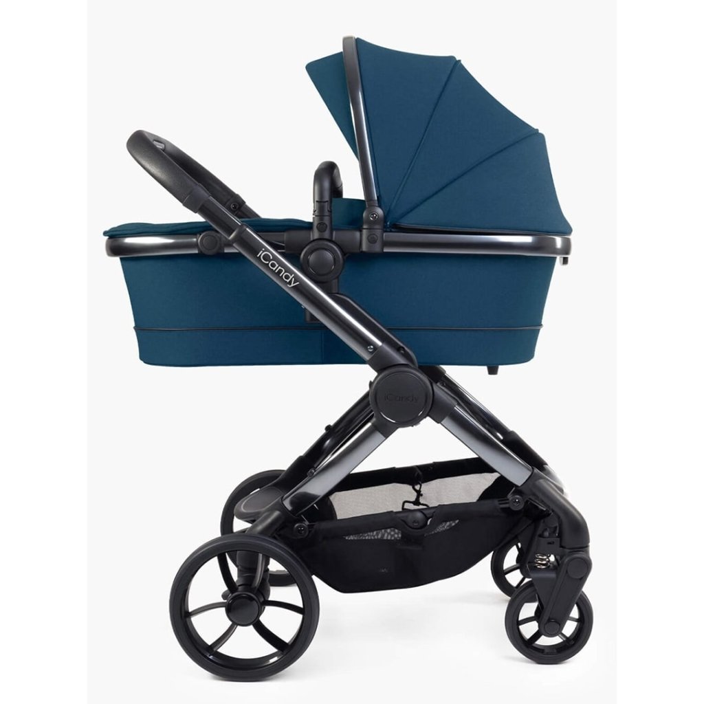 Bambinista-ICANDY-Travel-ICANDY Peach 7 Double with Black Cocoon Car Seat & Base - Phantom (Cobalt)