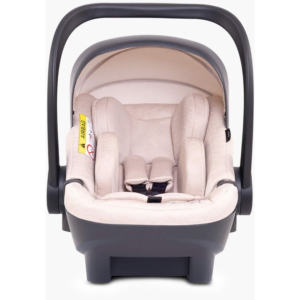 Bambinista-ICANDY-Travel-ICANDY Peach 7 Double with Latte Cocoon Car Seat & Base - Blonde (Biscotti)