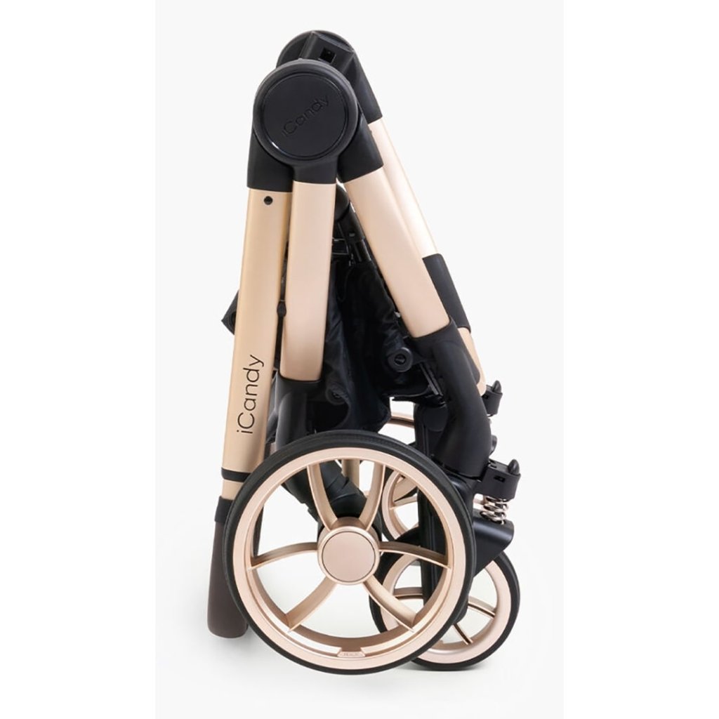 Bambinista-ICANDY-Travel-ICANDY Peach 7 Double with Latte Cocoon Car Seat & Base - Blonde (Biscotti)