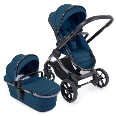 Bambinista-ICANDY-Travel-ICANDY Peach 7 Pushchair and Carrycot Combo Set - Cobalt