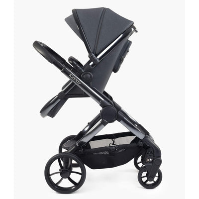 Bambinista-ICANDY-Travel-ICANDY Peach 7 Pushchair and Carrycot Combo Set - Dark Grey