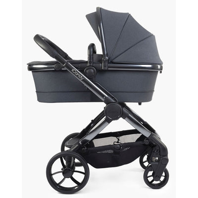 Bambinista-ICANDY-Travel-ICANDY Peach 7 Pushchair and Carrycot Combo Set - Dark Grey