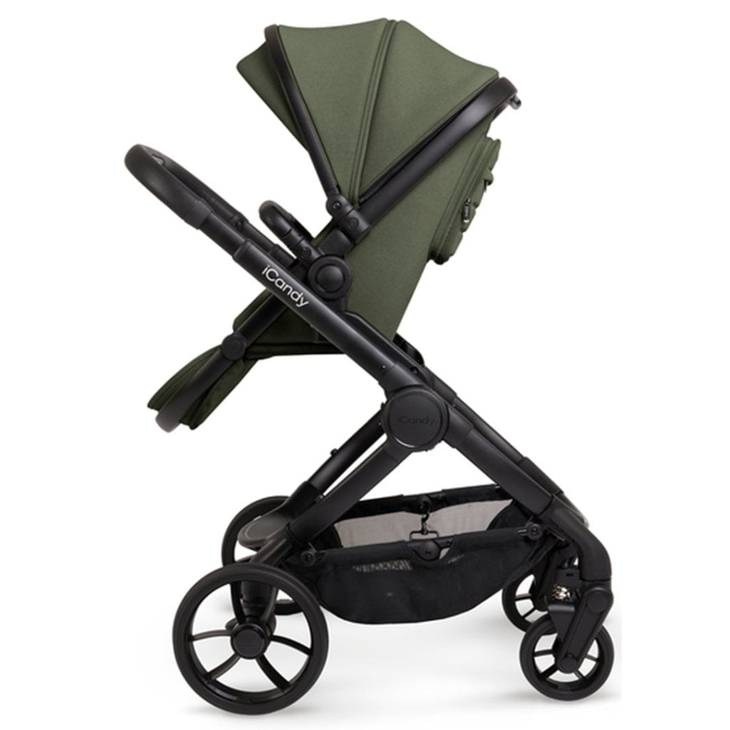 ICANDY Peach 7 Complete Travel System with Maxi Cosi Pebble 360 Pro2 Car Seat - Ivy