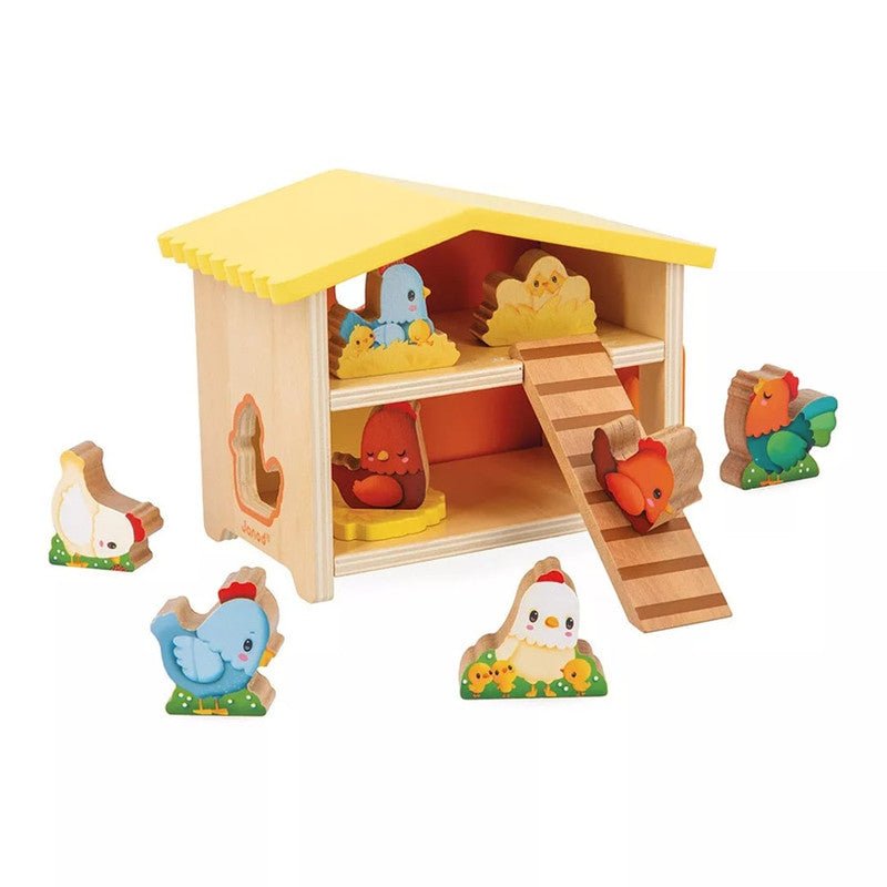 Bambinista - JANOD - Toys - JANOD Farm - My First Chicken Coop