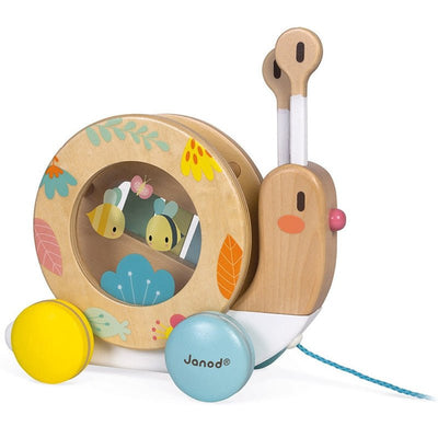 Bambinista - JANOD - Toys - JANOD Pure - Pull - along Snail