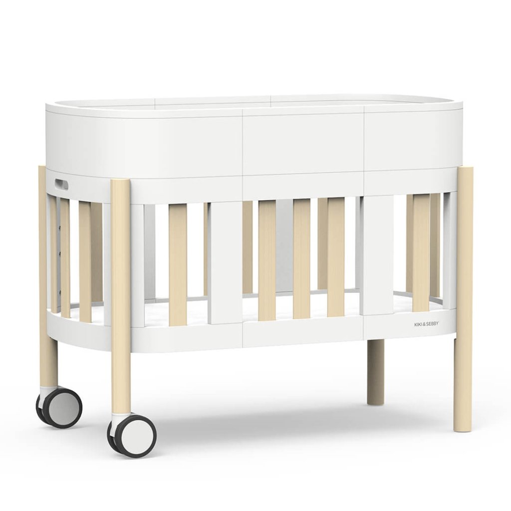 Bambinista - KIKI & SEBBY - Home - EX - DISPLAY - KIKI & SEBBY SBROUT 6 - in - 1 Multifunctional Crib & Cot Set