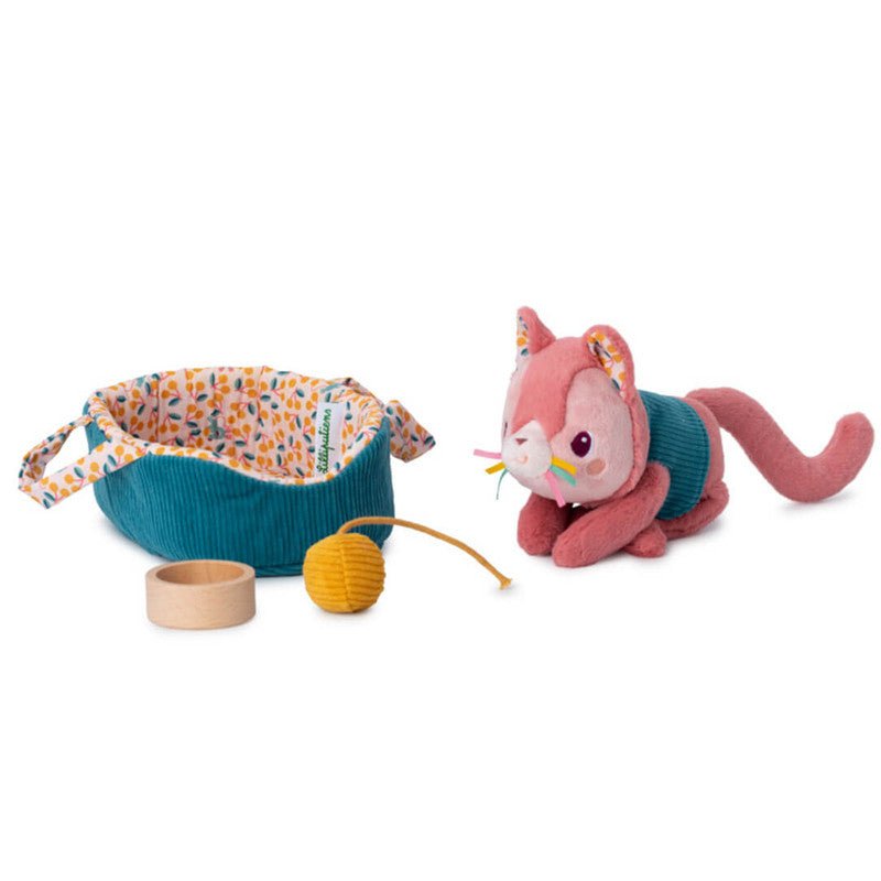 Bambinista - LILLIPUTIENS - Toys - LILLIPUTIENS Jeanne cat with basket