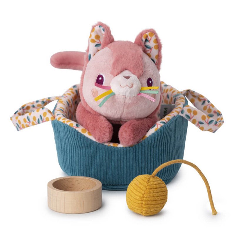 Bambinista - LILLIPUTIENS - Toys - LILLIPUTIENS Jeanne cat with basket