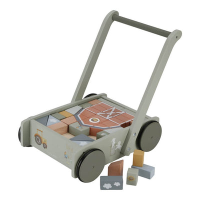 Bambinista - LITTLE DUTCH - LITTLE DUTCH Block Trolley FSC - Little Farm