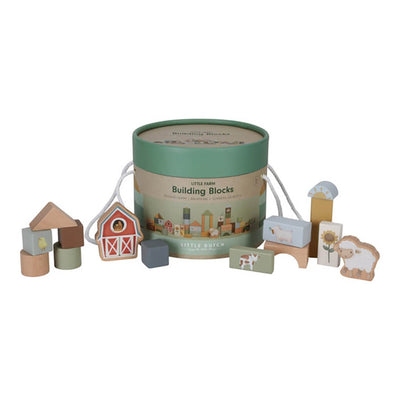 Bambinista - LITTLE DUTCH - LITTLE DUTCH Building Blocks FSC - Little Farm