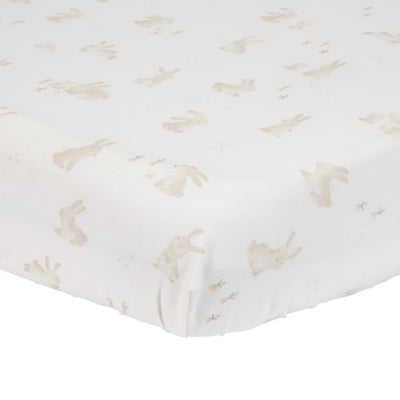 Bambinista - LITTLE DUTCH - LITTLE DUTCH Fitted Bassinet Sheet - Baby Bunny