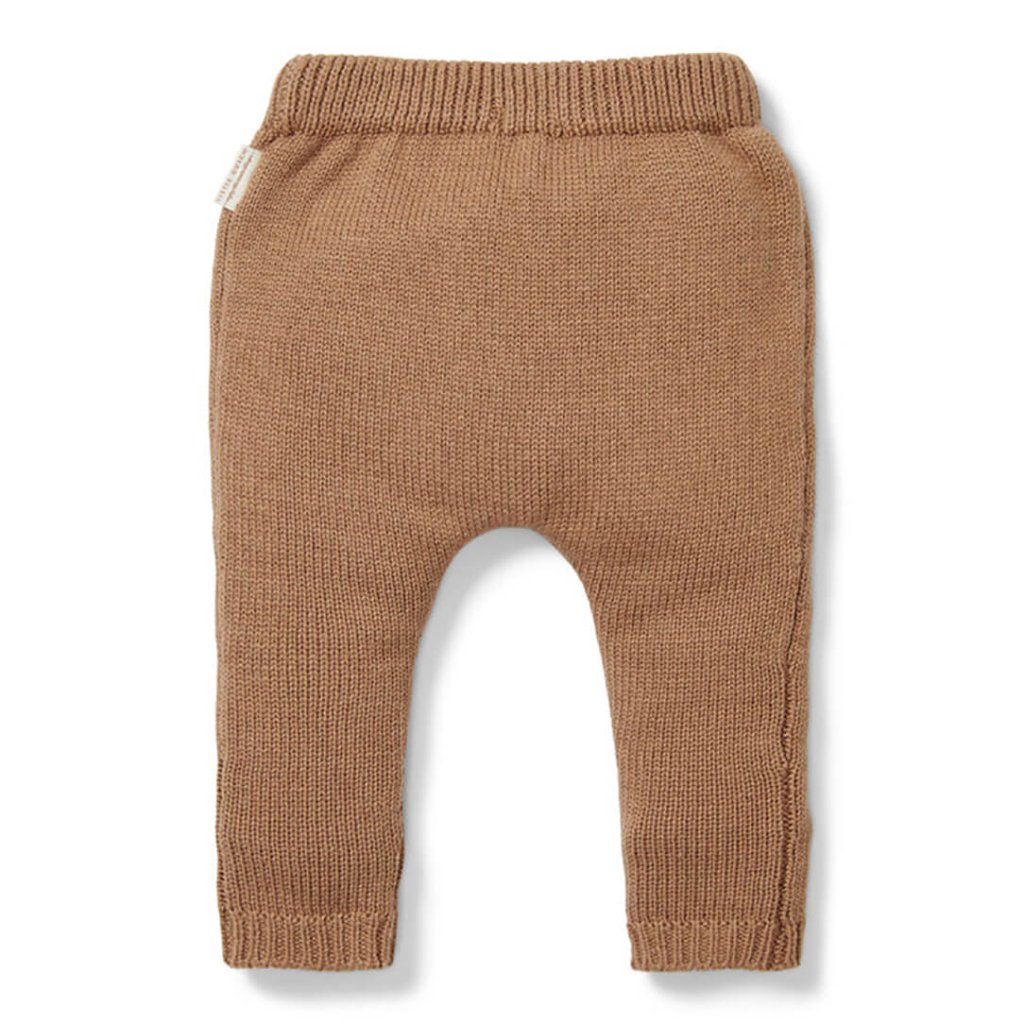 Bambinista - LITTLE DUTCH - Bottoms - LITTLE DUTCH Knitted Trousers - Brown