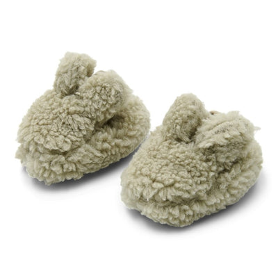 Bambinista - LITTLE DUTCH - LITTLE DUTCH Teddy booties - Soft Green