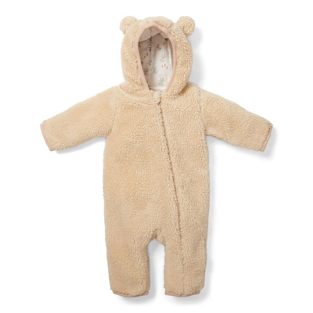 Bambinista - LITTLE DUTCH - One Piece - LITTLE DUTCH Teddy One Piece Suit Baby Bunny - Sand