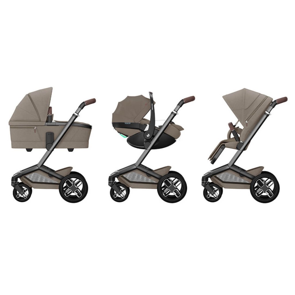 Bambinista - MAXI COSI - Travel - MAXI COSI Fame 10 Piece 360 PRO2 Pushchair Premium Travel System - Twillic Truffle