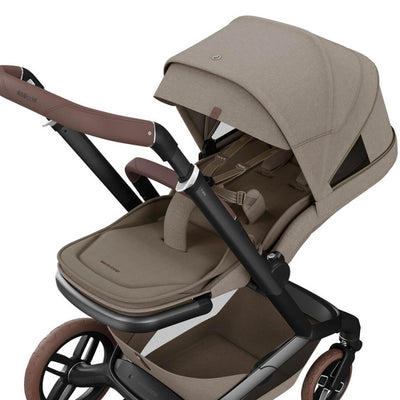 Bambinista - MAXI COSI - Travel - MAXI COSI Fame 10 Piece 360 PRO2 Pushchair Premium Travel System - Twillic Truffle (Brown Wheels)