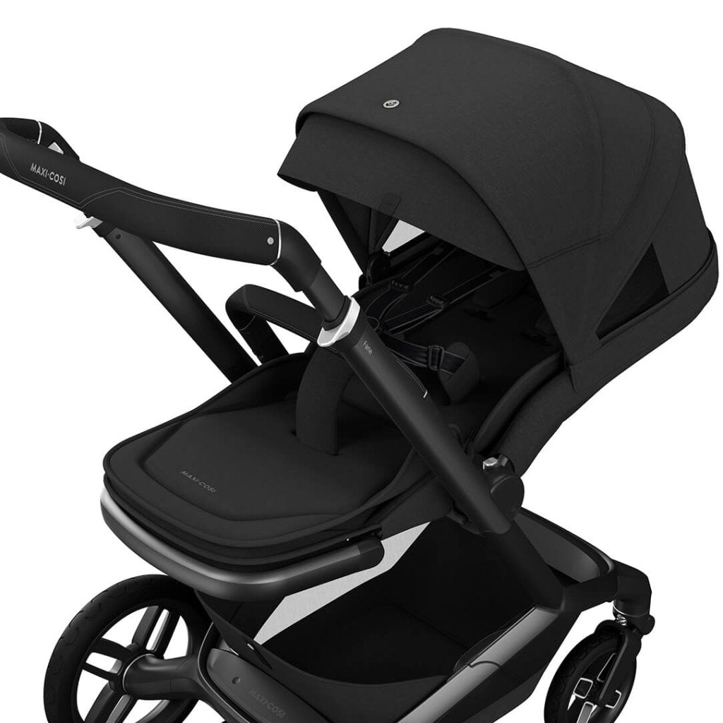 Bambinista - MAXI COSI - Travel - MAXI COSI FAME 10 Piece Premium Travel System with FamilyFix 360 Pro2 - Twilic Black