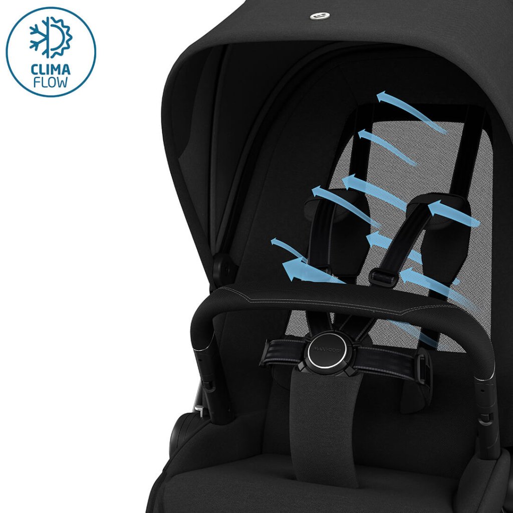 Bambinista - MAXI COSI - Travel - MAXI COSI FAME 10 Piece Premium Travel System with FamilyFix 360 Pro2 - Twilic Black