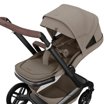 Bambinista - MAXI COSI - Travel - MAXI COSI FAME 10 Piece Premium Travel System with FamilyFix 360 Pro2 - Twilic Truffle (Black Wheel)