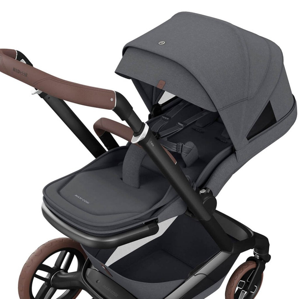 Bambinista - MAXI COSI - Travel - MAXI COSI FAME 10 Piece Premium Travel System with FamilyFix 360 Pro2 – Twillic Graphite