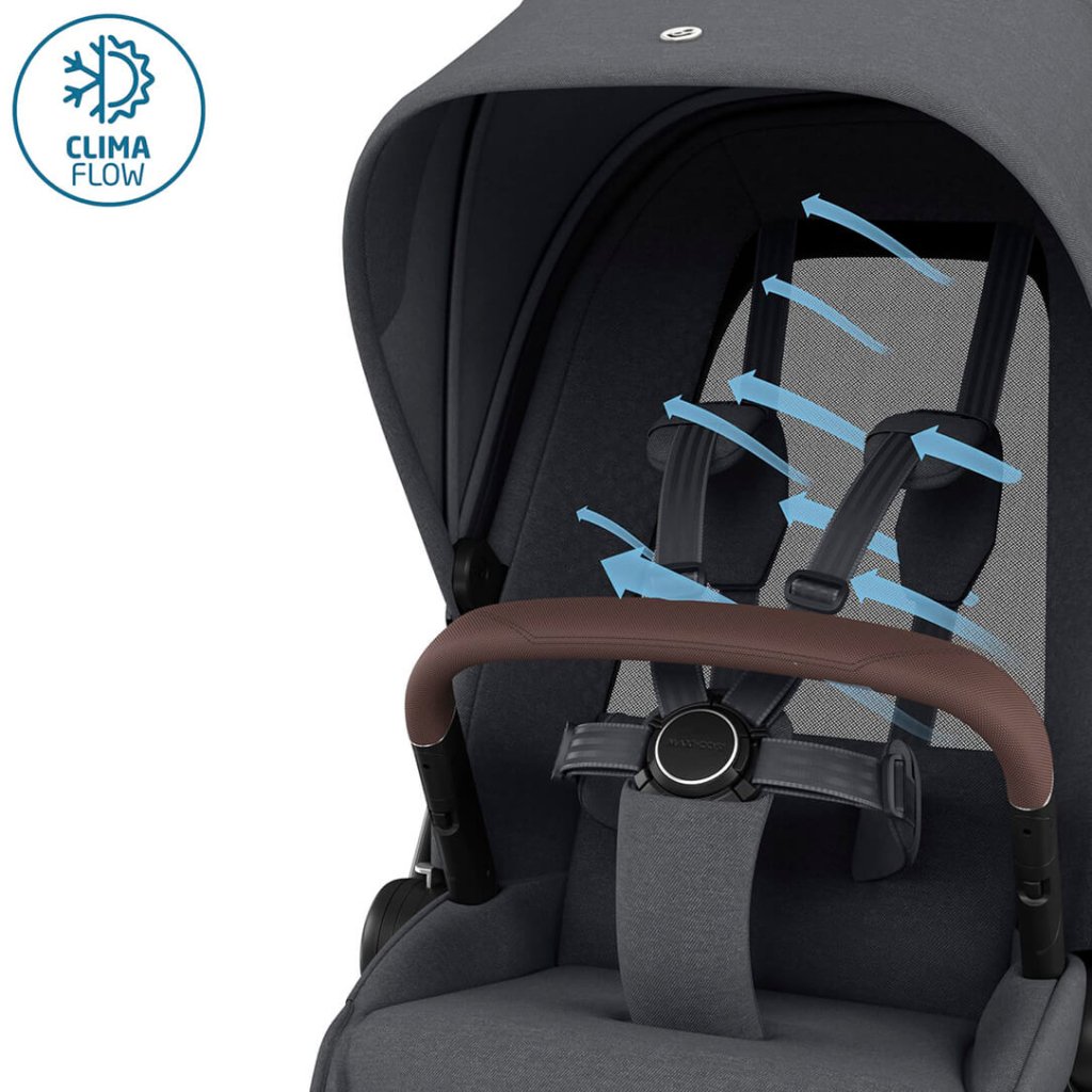 Bambinista - MAXI COSI - Travel - MAXI COSI FAME 10 Piece Premium Travel System with FamilyFix 360 Pro2 – Twillic Graphite