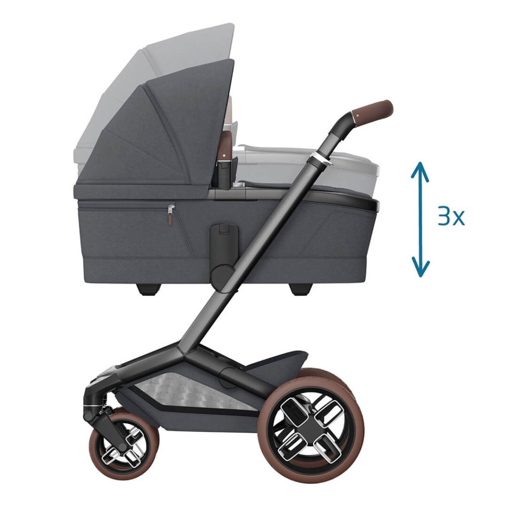 Bambinista - MAXI COSI - Travel - MAXI COSI FAME 10 Piece Premium Travel System with FamilyFix 360 Pro2 – Twillic Graphite