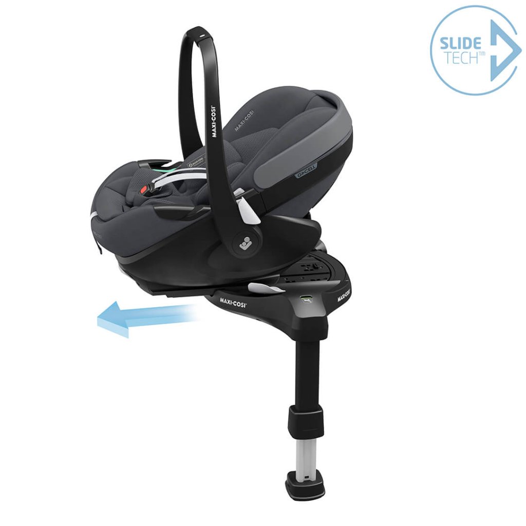 Bambinista - MAXI COSI - Travel - MAXI COSI FAME 6 Piece Travel System with Pebble 360 Pro2 Car Seat and FamilyFix 360 Pro ISOFIX Car Seat Base - Twillic Graphite