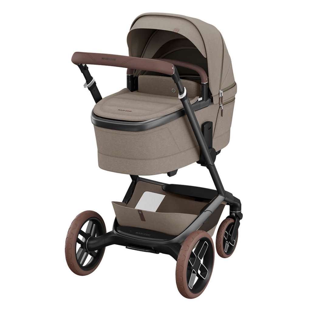 Bambinista - MAXI COSI - Travel - MAXI COSI FAME 9 Piece Complete Travel System - Twillic Truffle (Brown Wheels)