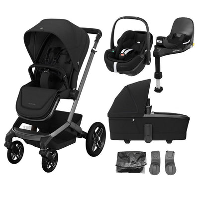 Bambinista - MAXI COSI - Travel - MAXI COSI Fame Pushchair Pebble 360 PRO2 Travel System - Twillic Black