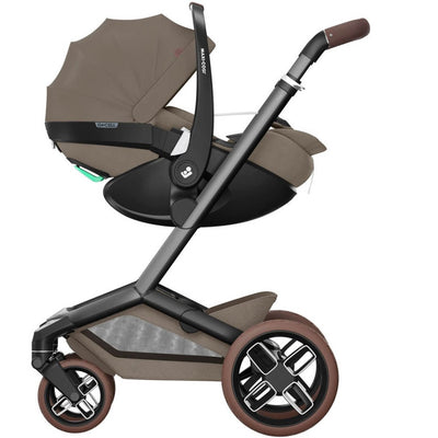 Bambinista - MAXI COSI - Travel - MAXI COSI Fame Pushchair Pebble 360 PRO2 Travel System - Twillic Truffle (Brown Wheels)