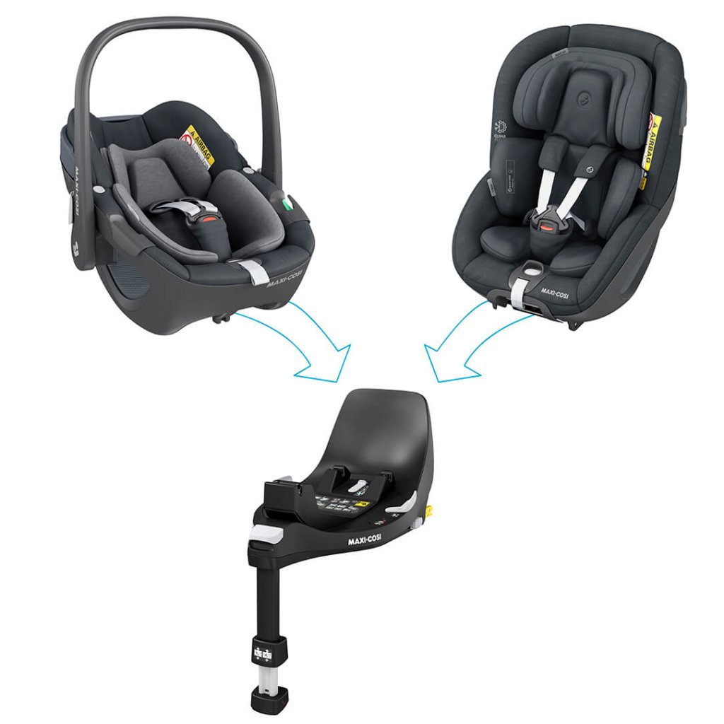 Bambinista - MAXI COSI - Travel - MAXI - COSI FamilyFix 360 ISOFIX Car Seat Base - Black