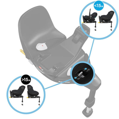 Bambinista - MAXI COSI - Travel - MAXI - COSI FamilyFix 360 Pro ISOFIX Car Seat Base - Black