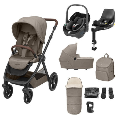 Bambinista - MAXI COSI - Travel - Maxi - Cosi Oxford 9pc Complete 360 Travel System - Truffle