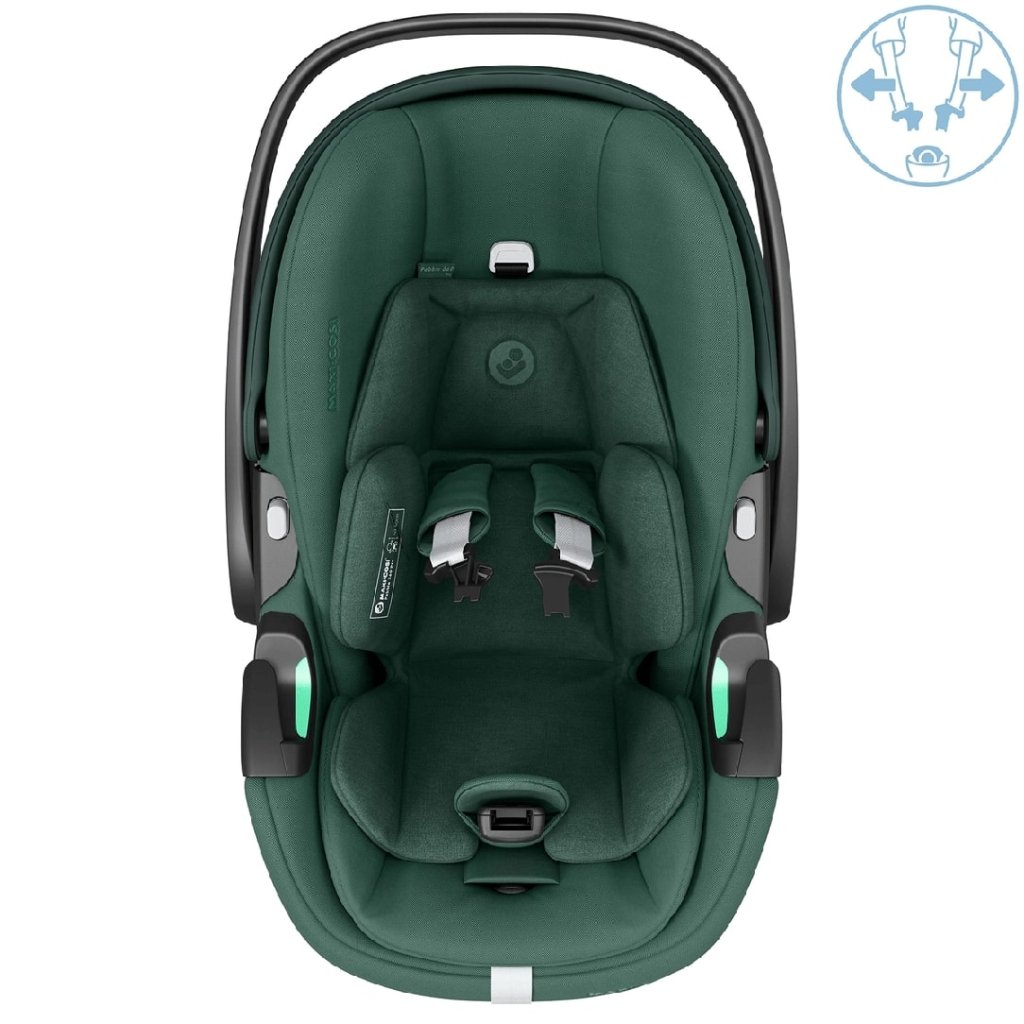 Bambinista - MAXI COSI - Travel - MAXI COSI Pebble 360PRO Car Seat & FamilyFix 360PRO Base - Essential Green