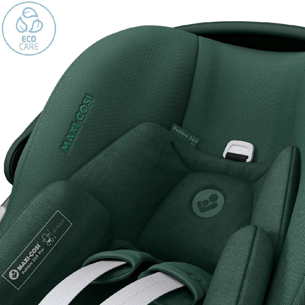 Bambinista - MAXI COSI - Travel - MAXI COSI Pebble 360PRO Car Seat & FamilyFix 360PRO Base - Essential Green