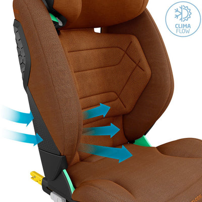 Bambinista - MAXI COSI - Travel - MAXI - COSI RodiFix Pro2 i - Size Car Seat - Authentic Cognac