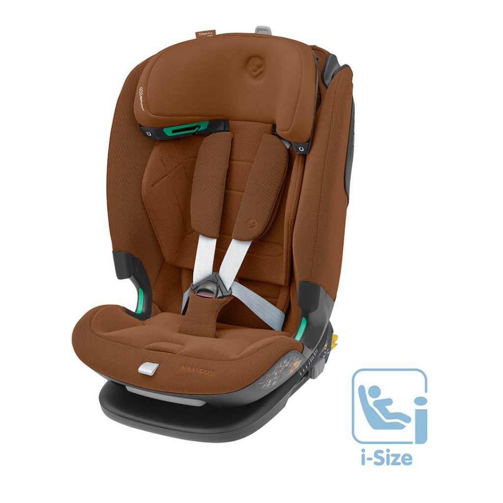 Bambinista - MAXI COSI - Travel - MAXI - COSI Titan Pro2 i - Size Car Seat - Authentic Cognac