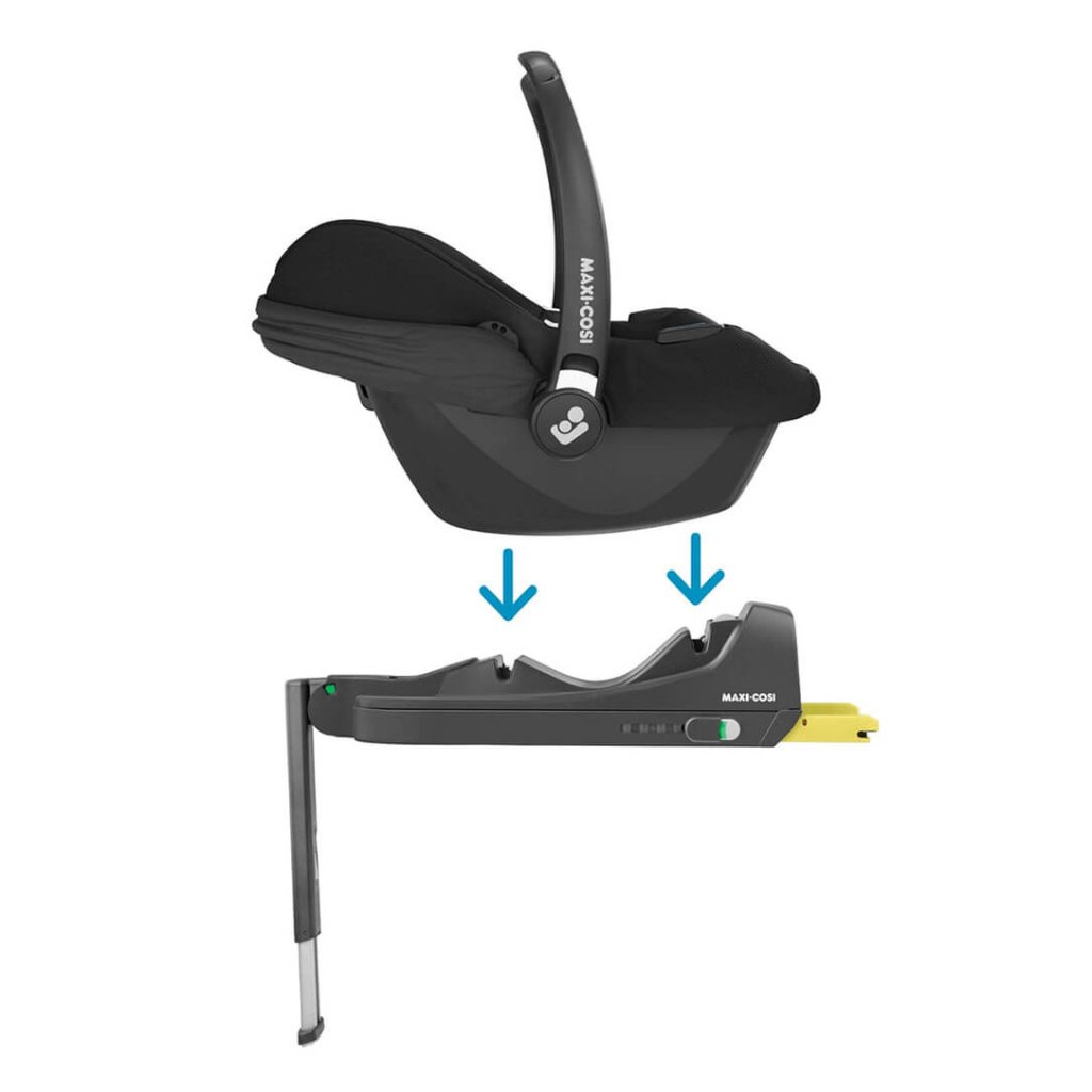 Bambinista - MAXI COSI - Travel - MAXI COSI Zelia3 Luxe Cabriofix i - Size & Base Travel System - Twillic Black