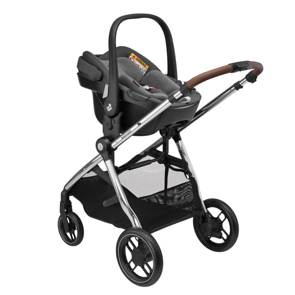 Bambinista - MAXI COSI - Travel - MAXI COSI Zelia3 Luxe Cabriofix i - Size & Base Travel System - Twillic Grey