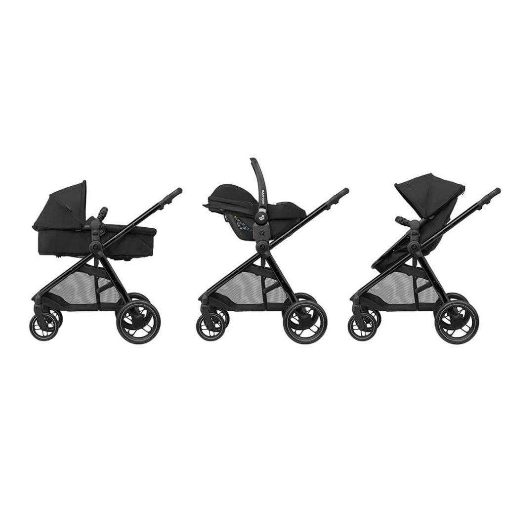 Bambinista - MAXI COSI - Travel - MAXI COSI Zelia3 Luxe Stroller - Twillic Black