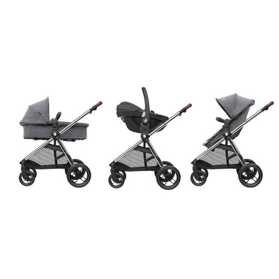 Bambinista - MAXI COSI - Travel - MAXI COSI Zelia3 Luxe Stroller - Twillic Grey