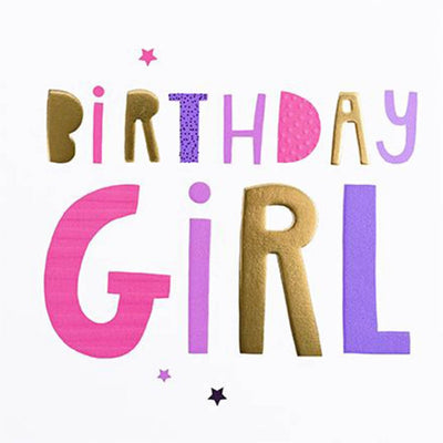 Bambinista - PAPERLINK - Gift Cards - PAPERLINK Birthday Girl Wishing Card