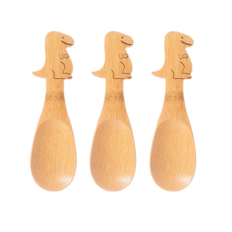 Bambinista - SASS AND BELLE - Decor - SASS AND BELLE Bamboo T - Rex Spoons - Set of 3