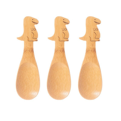 Bambinista - SASS AND BELLE - Decor - SASS AND BELLE Bamboo T - Rex Spoons - Set of 3