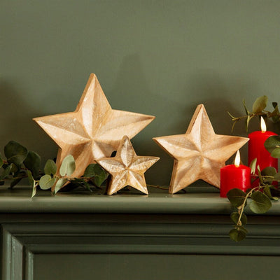 Bambinista - SASS AND BELLE - Decor - SASS AND BELLE Whitewashed Standing Star Medium