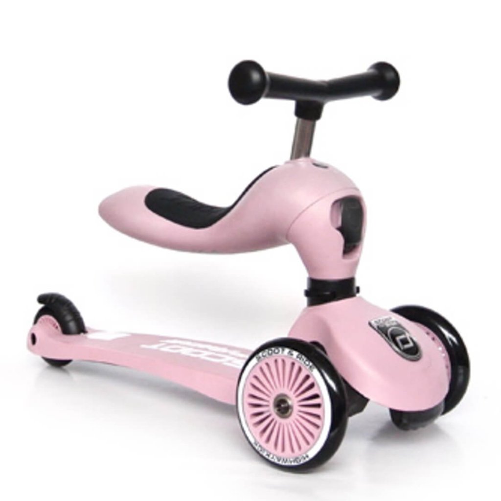 Bambinista - SCOOT AND RIDE - Toys - SCOOT AND RIDE Highwaykick 1 - Rose