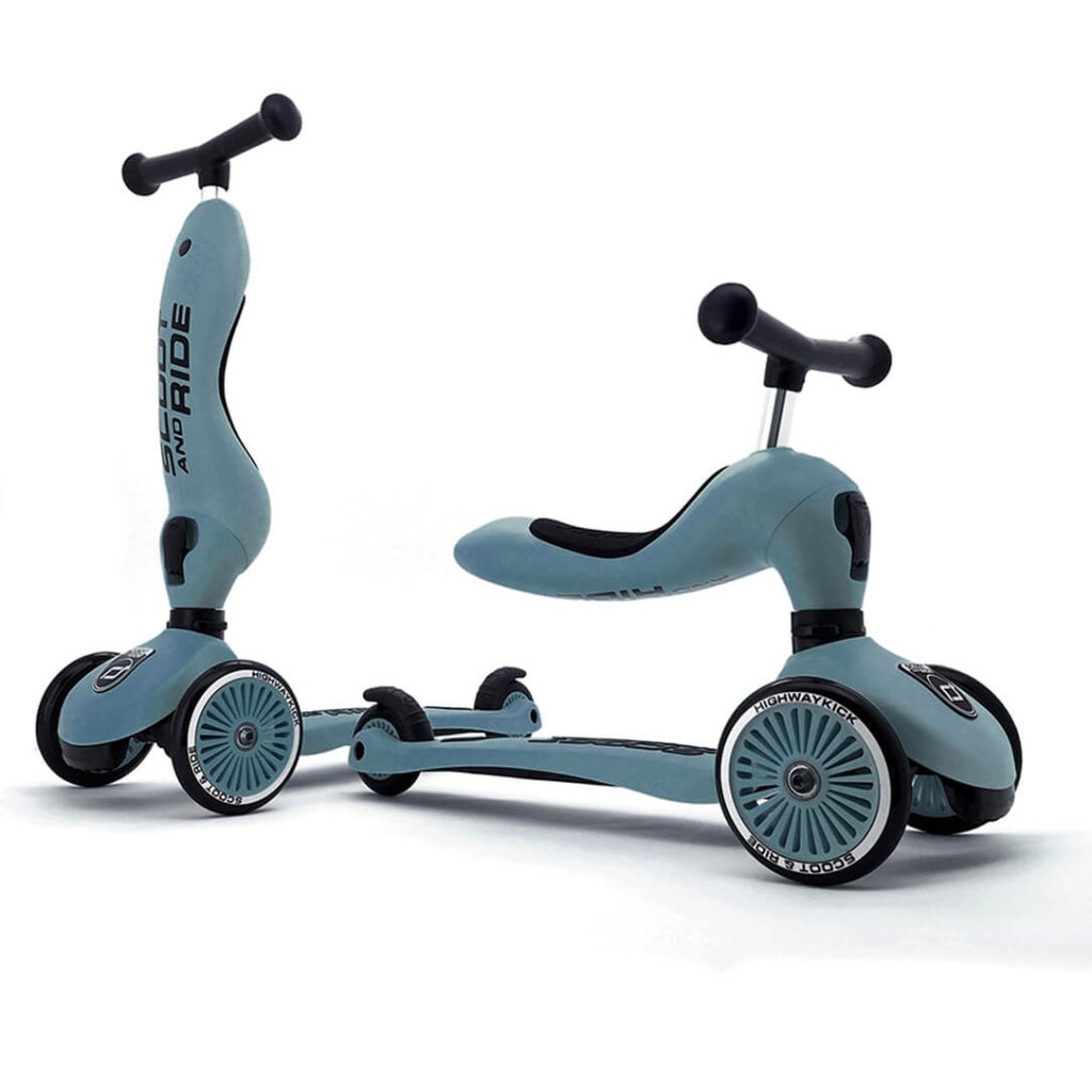 Bambinista - SCOOT AND RIDE - Toys - SCOOT AND RIDE Highwaykick 1 - Steel